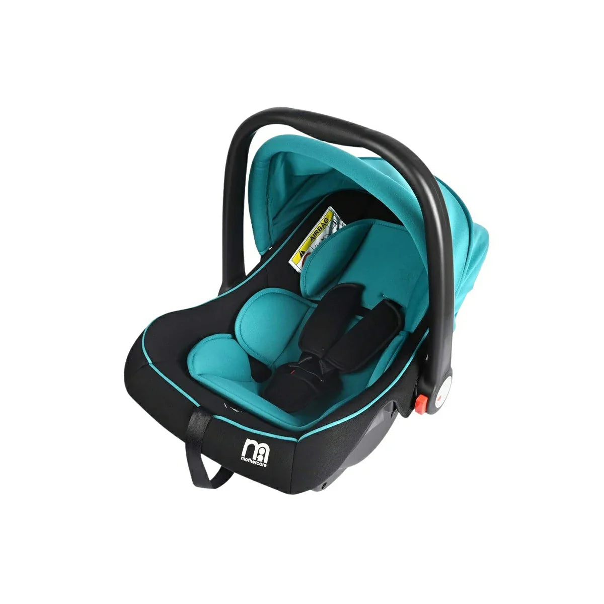 Green Colour Carry Cot For Babies In Pure Plastic Material #26810