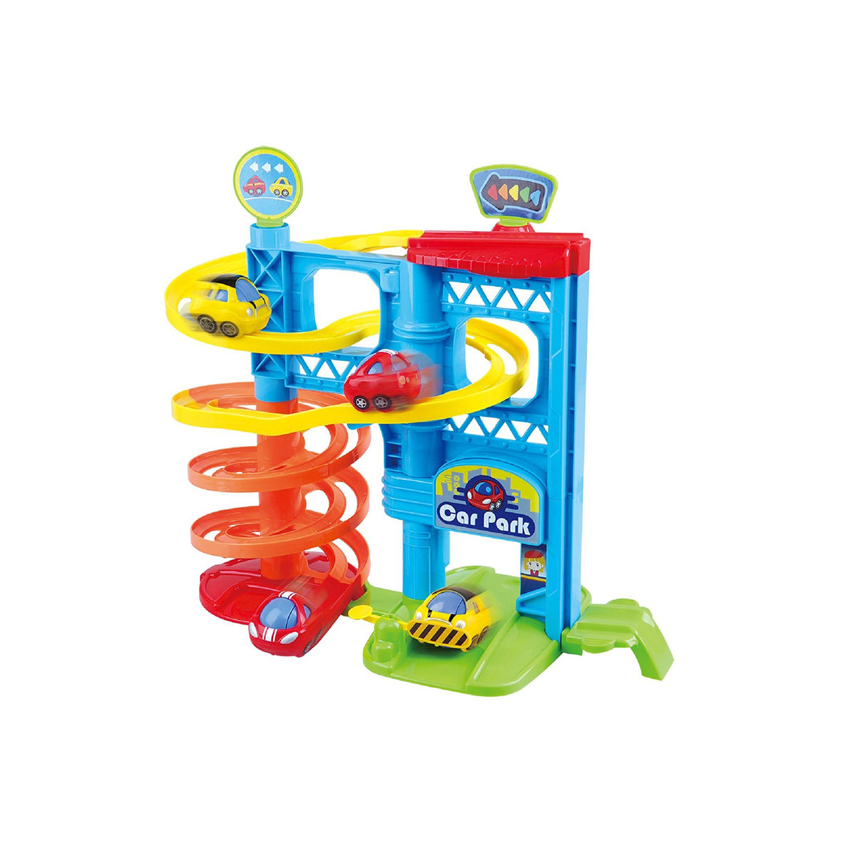 PlayGo Mon 1er Parking – Garages Pour Voitures, Jeu D'Éveil Bébé & Tout-Petit