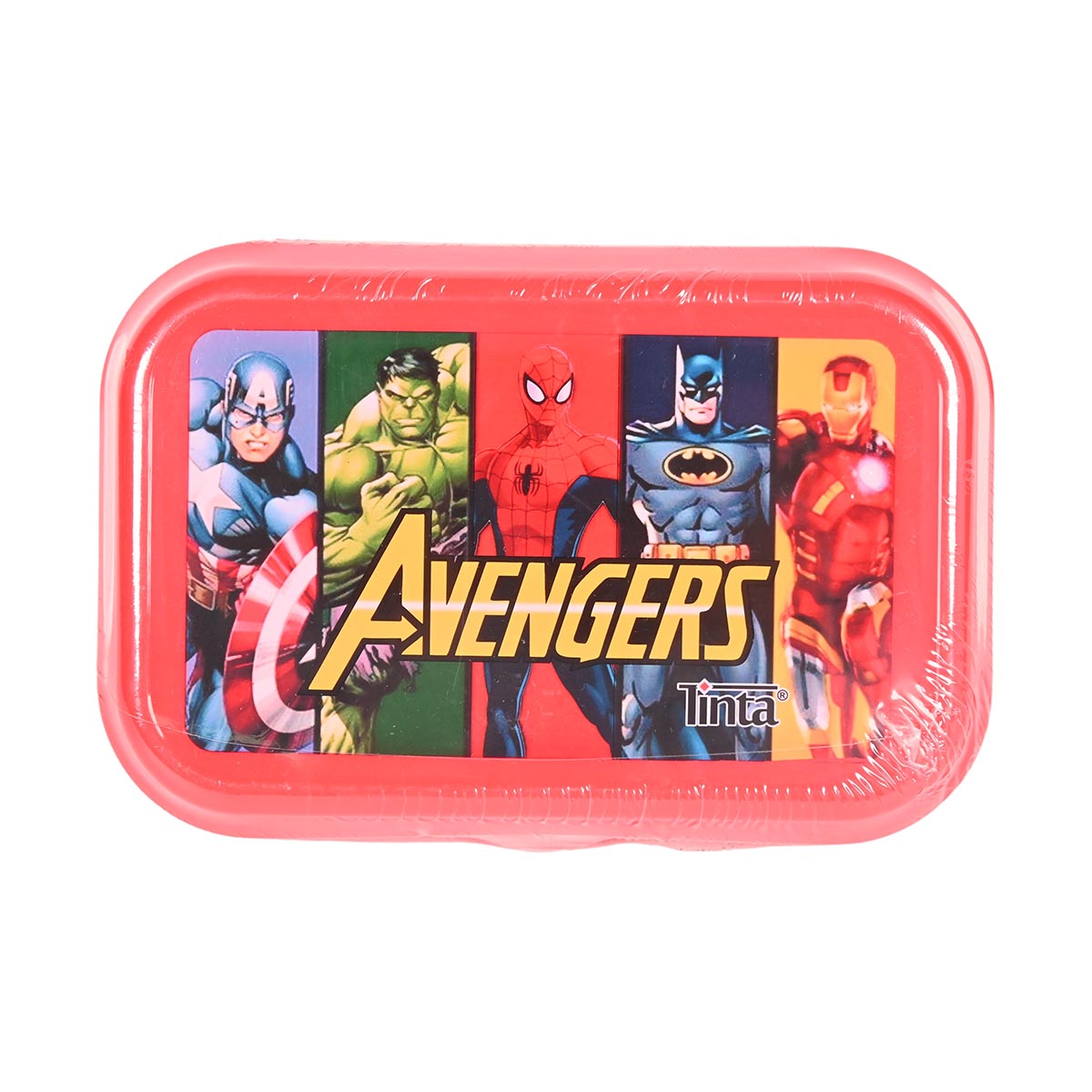 Repas Avec Couverts Marvel Avengers - Porte Casse-Croûte Pour École Et