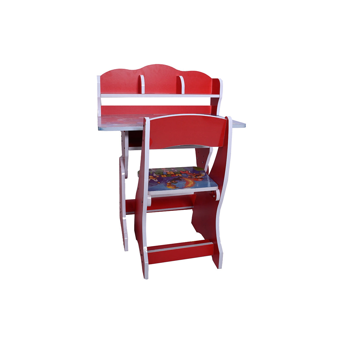 Kids Portable Study Table & Chair Super Mario Raja Sahib Kids