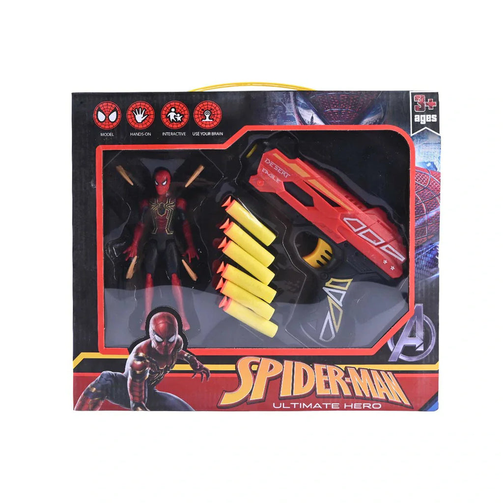 Picture of Spider-Man Ultimate Hero Action Figure & Blaster Set - Avengers: Endgame - by Raja Sahib Kids