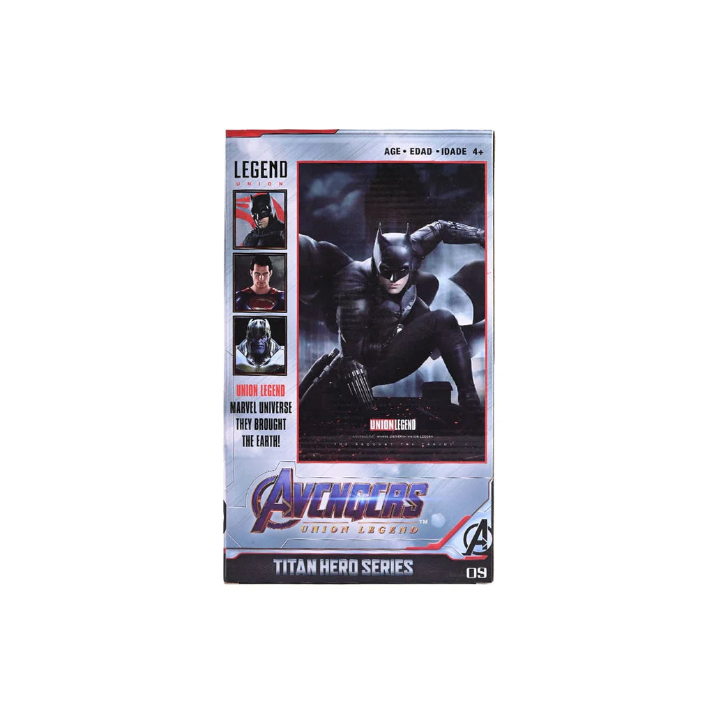 Picture of Union Legend Titan Hero Series: Batman 12-Inch Action Figure With Light-Up Power Feature - Ages 4+ - by Raja Sahib Kids
