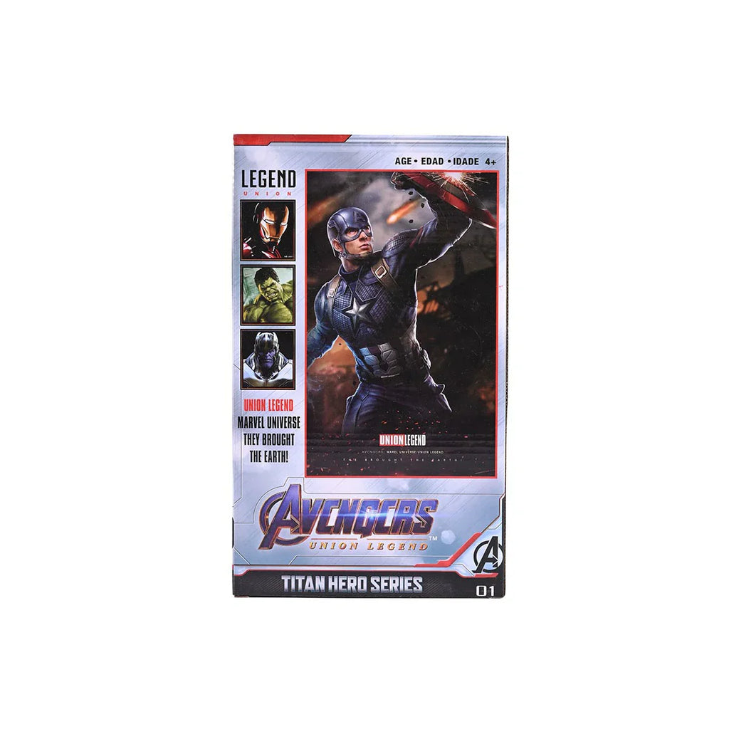 Picture of Avengers Titan Hero Series: Captain America Union Legend Action Figure (Ages 4+) - by Raja Sahib Kids