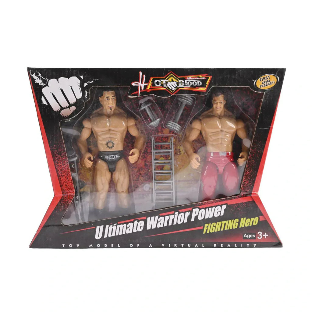 Picture of Ultimate Warrior Power Fighting Hero Action Figure Set (2-Pack) - by Raja Sahib Kids