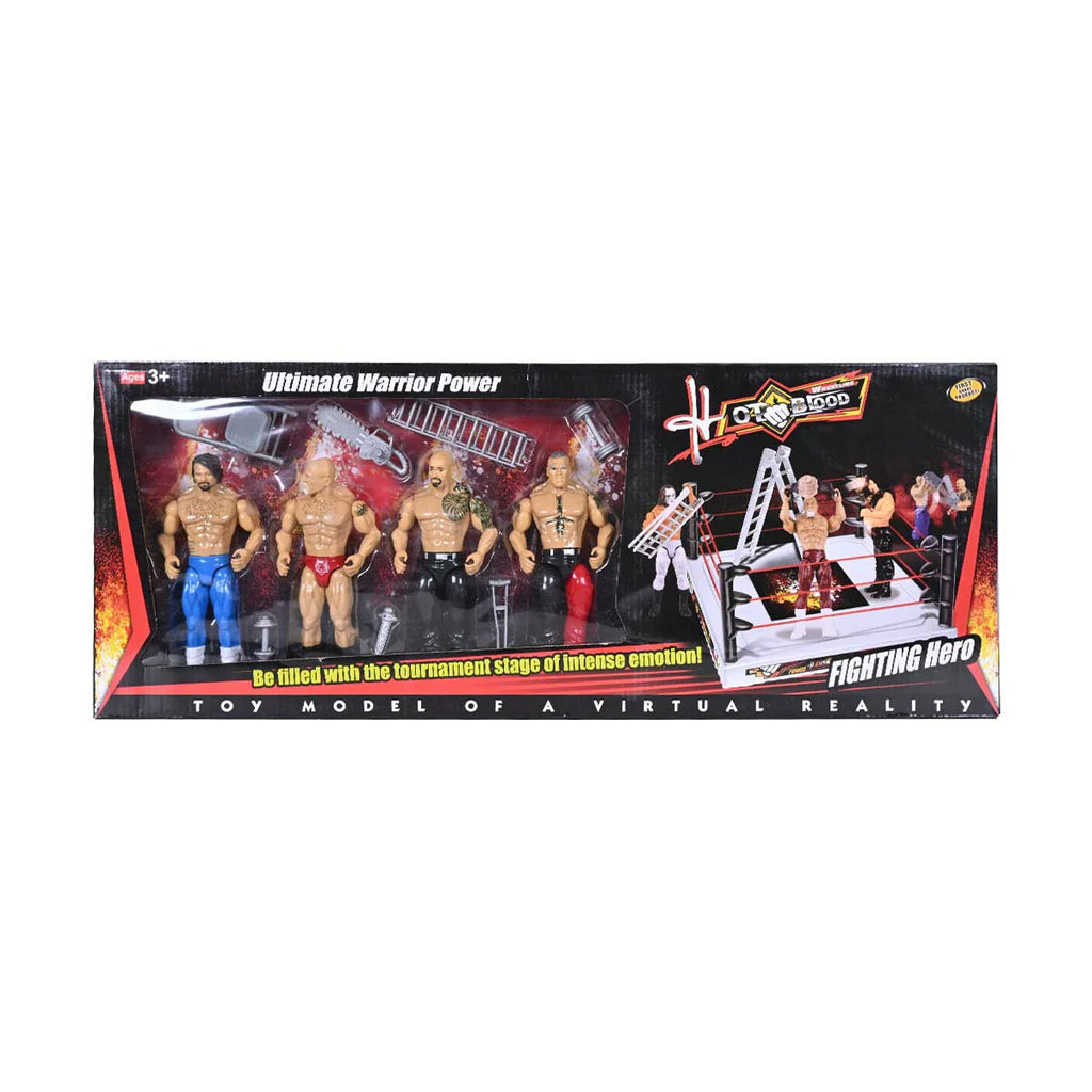 Picture of 4 Wwe Fighters Action Figure Combo - by Raja Sahib Kids