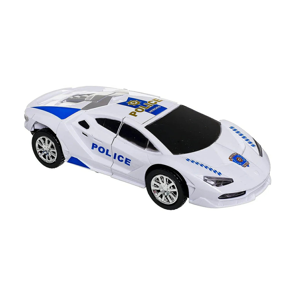 Picture of Robot Transformer Police Sports Car - by Raja Sahib Kids