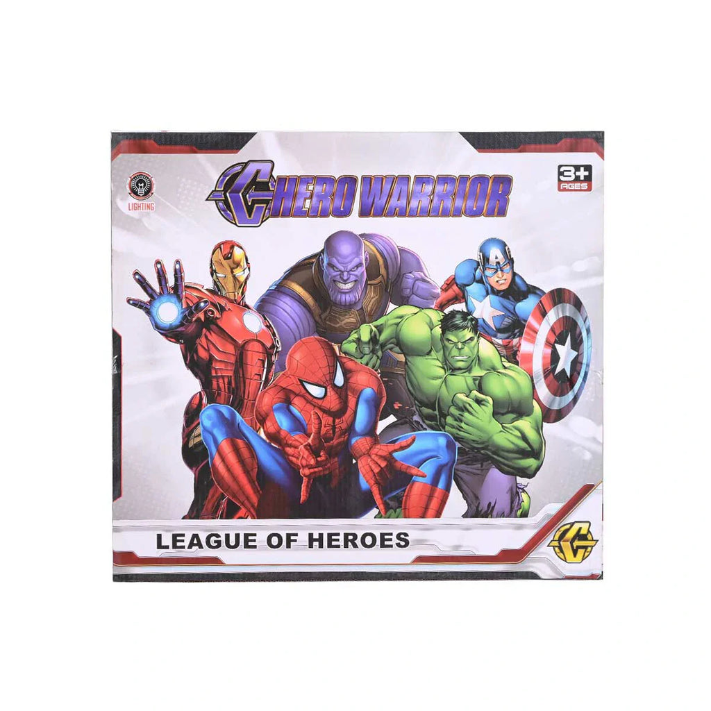 Picture of League of Heroes Role-Play and Action Figure Set Hulk Edition - by Raja Sahib Kids