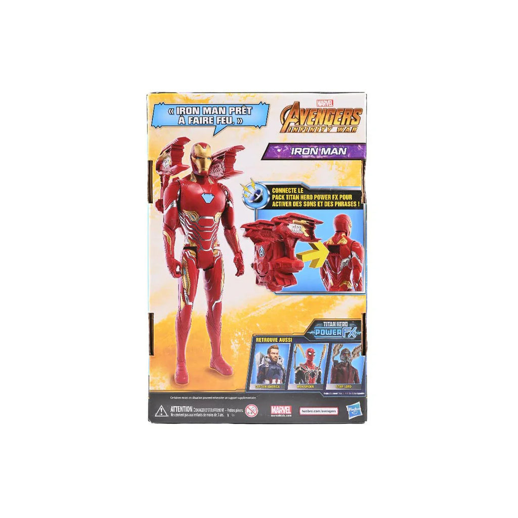 Picture of Marvel Avengers: Infinity War Titan Hero Power FX Iron Man Action Figure (12-Inch) - by Raja Sahib Kids