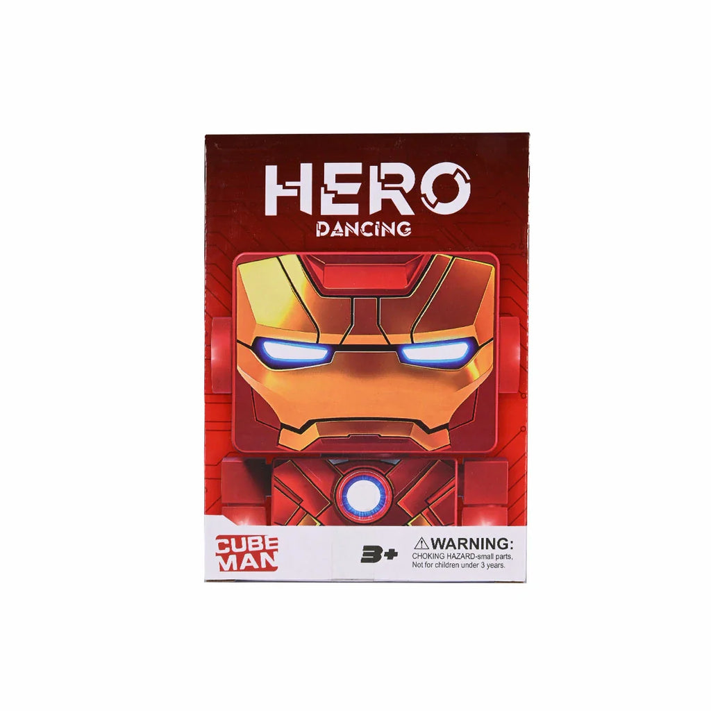 Picture of Cube Man Hero Dancing - Iron Man Themed Educational Toy - by Raja Sahib Kids