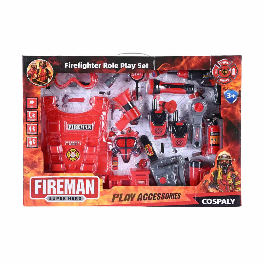 Picture of Cosplay Fireman Super Hero Role Play Set - by Raja Sahib Kids