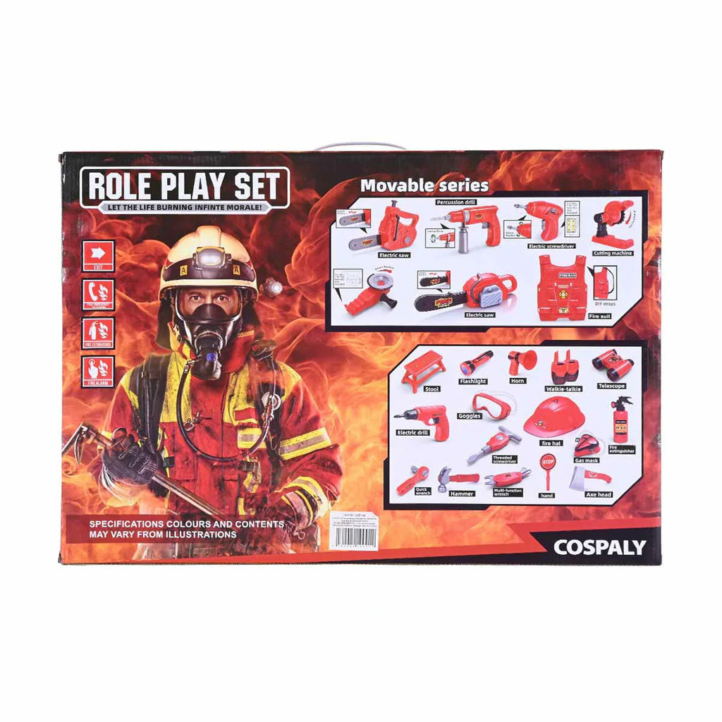 Picture of Cosplay Fireman Super Hero Role Play Set - by Raja Sahib Kids