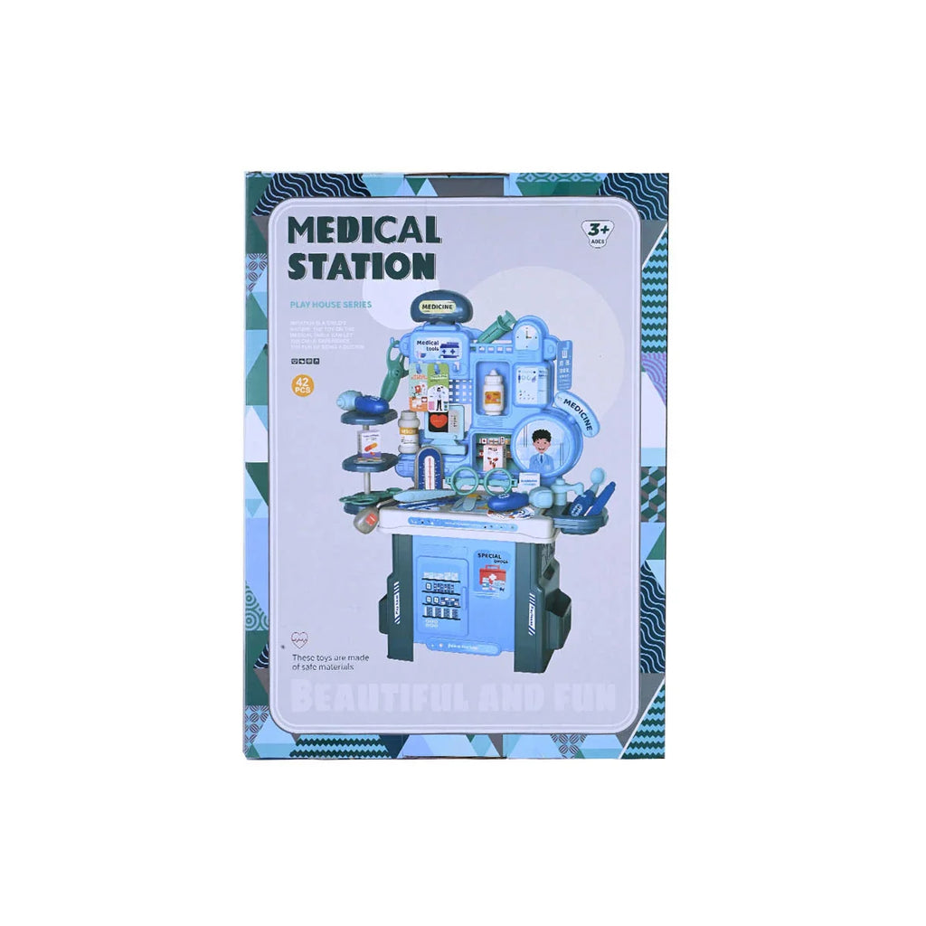 Picture of Interactive 42-Piece Medical Station Doctor Toy - by Raja Sahib Kids