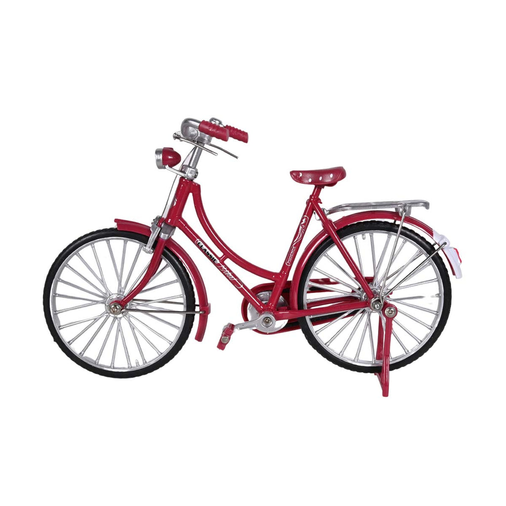 Picture of Die Cast Simulating Retro Bicycle Red - by Raja Sahib Kids