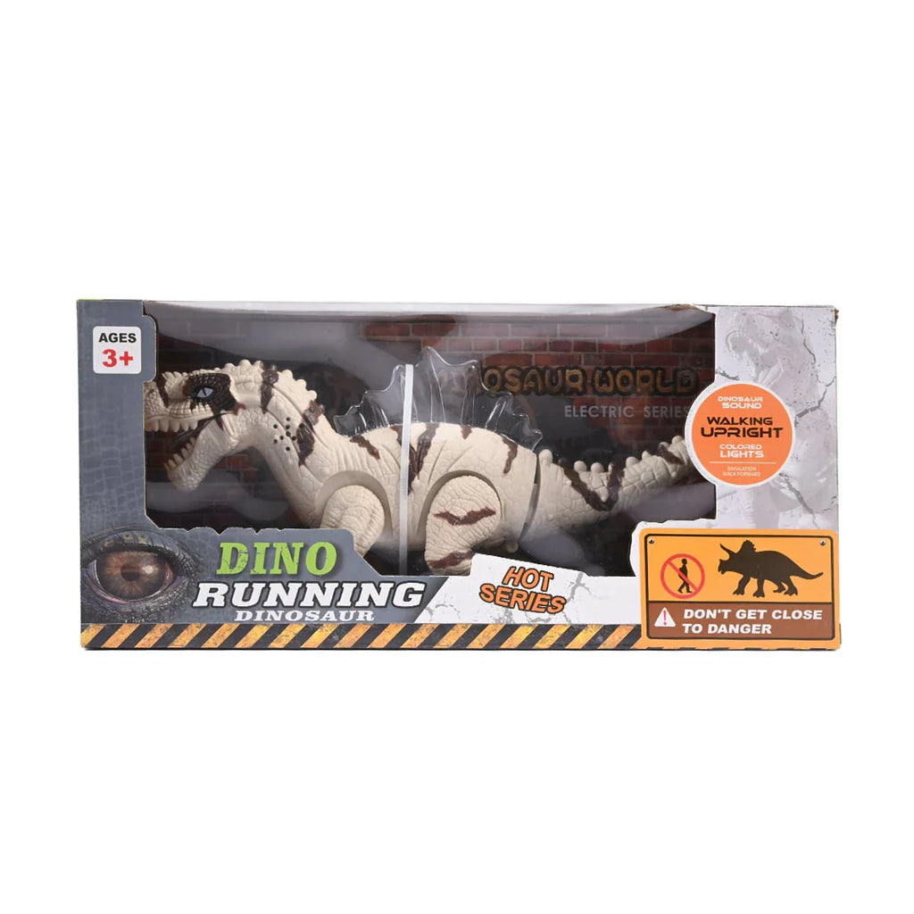 Picture of Dino Running Electric Dinosaur - Walking Upright Toy with Sounds and Colorful Lights - by Raja Sahib Kids