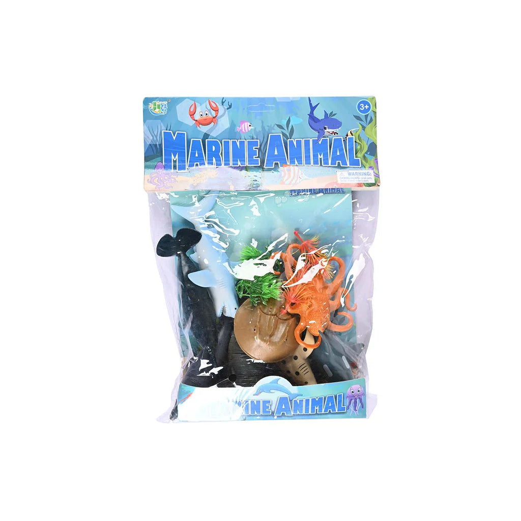 Picture of Deep Sea Marine Animal Figure Playset - by Raja Sahib Kids