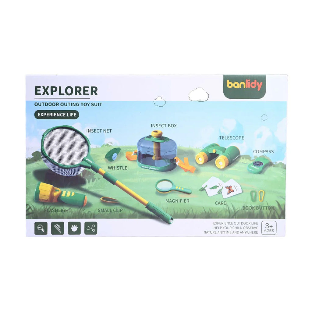 Picture of 8-Piece Explorer Outdoor Outing Toy Suit - Nature Observation Kit - by Raja Sahib Kids