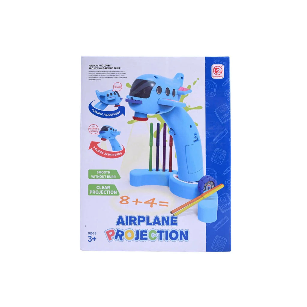 Picture of Airplane Projection Drawing Kit: 2 Slides, 24 Patterns Art Easel for Kids - by Raja Sahib Kids
