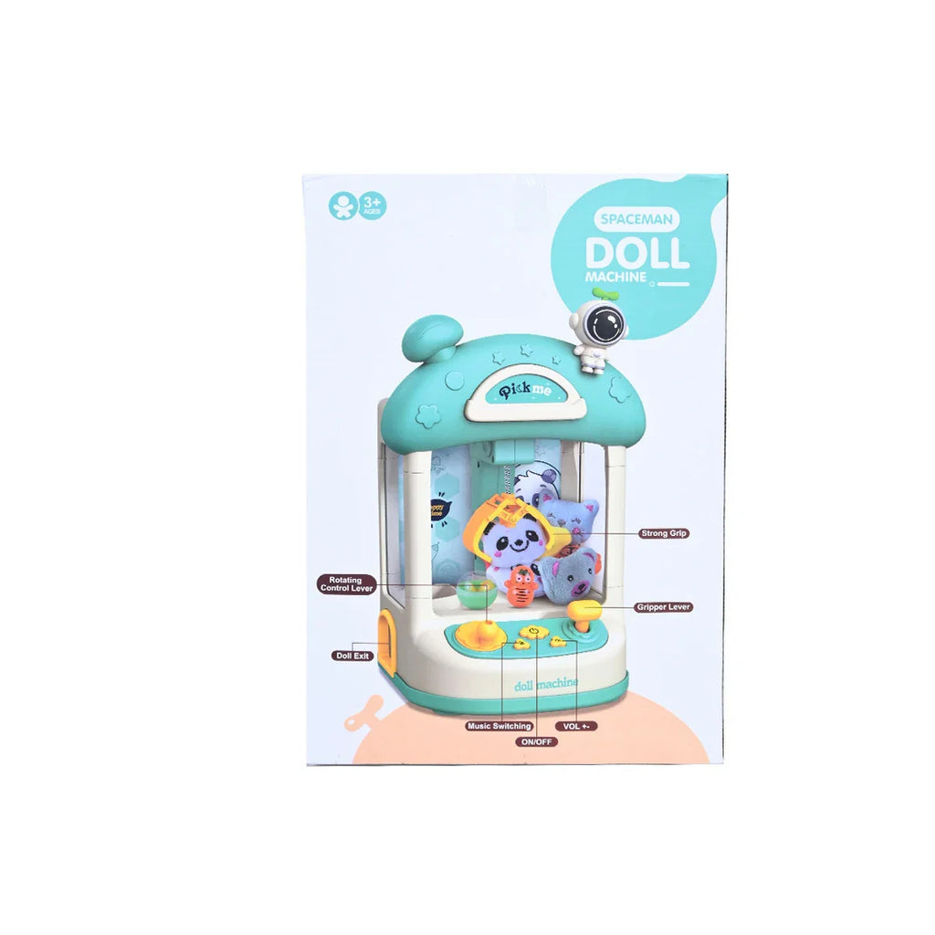 Picture of Spaceman Electric Sound And Light Gashapon Claw Doll Machine - by Raja Sahib Kids