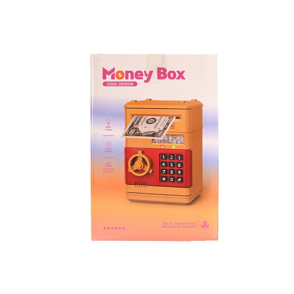 Picture of Electronic Money Box Safe with Auto Bill Insert & Password Lock - by Raja Sahib Kids