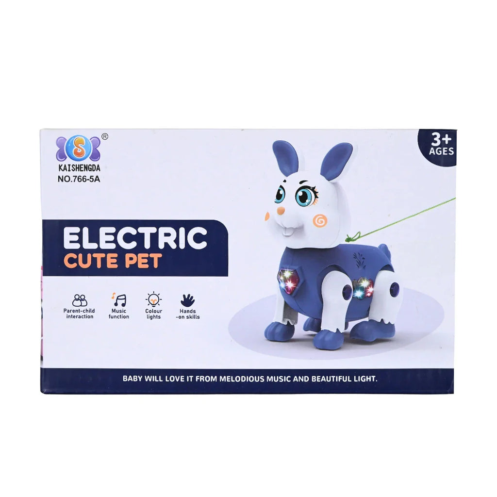 Picture of Electric Cute Pet - Interactive Walking & Music Toy with Lights - by Raja Sahib Kids