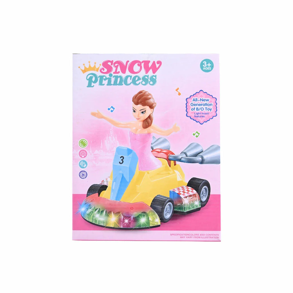 Picture of All-New Generation Snow Princess Battery-Operated Musical Toy | Light-Up Vehicle with Action Features Ages 3+ - by Raja Sahib Kids
