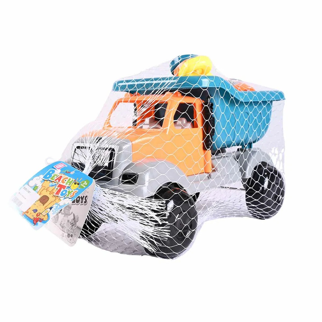 Picture of Durable Beach Dump Truck Toy with Sand Shovel & Accessories | Brightly Colored Outdoor Play Set for Ages 3+ - by Raja Sahib Kids