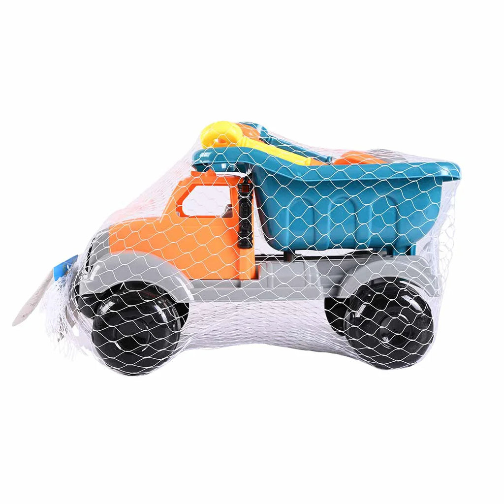 Picture of Durable Beach Dump Truck Toy with Sand Shovel & Accessories | Brightly Colored Outdoor Play Set for Ages 3+ - by Raja Sahib Kids