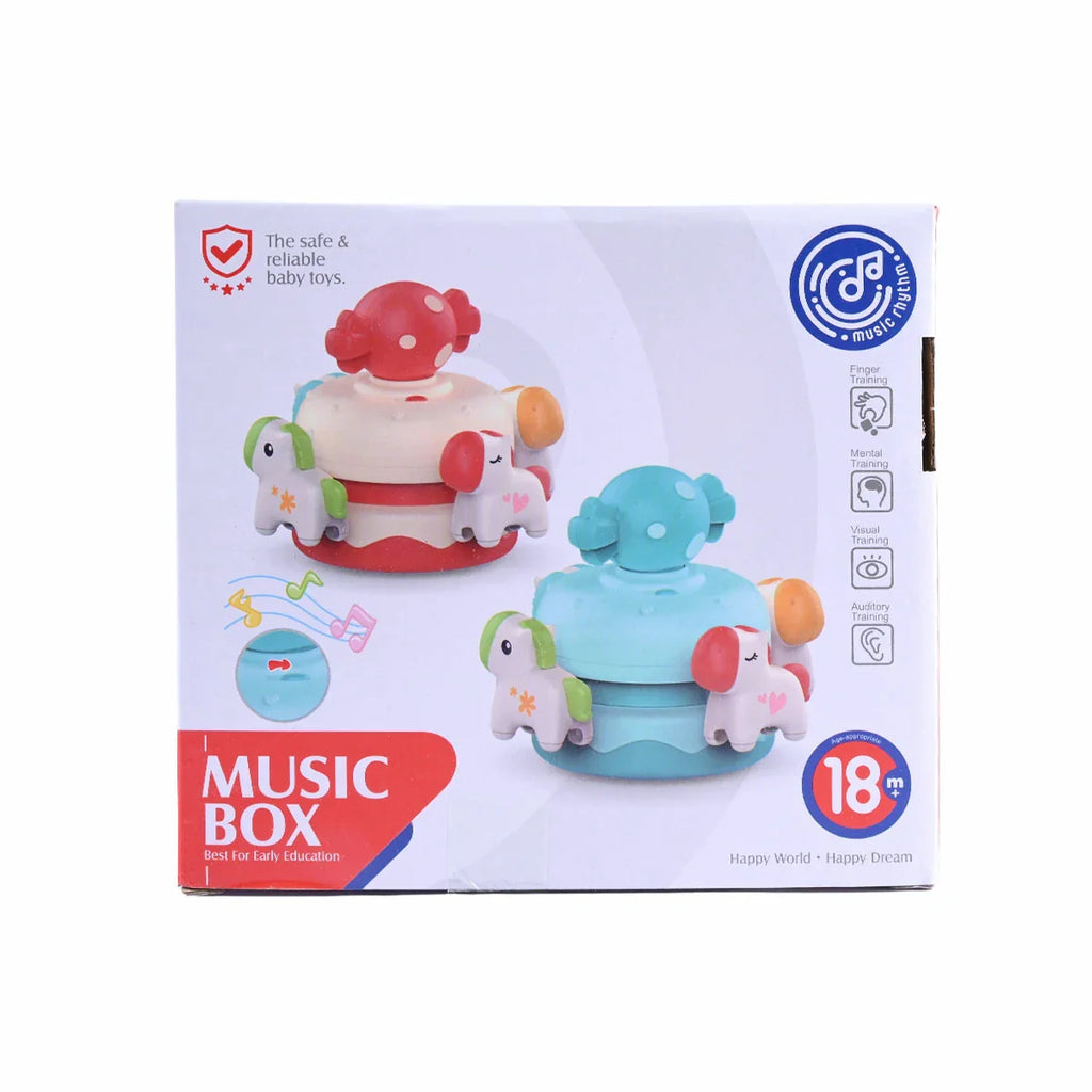 Picture of Huanger Best For Early Education: Rotating Pony Music Box - by Raja Sahib Kids