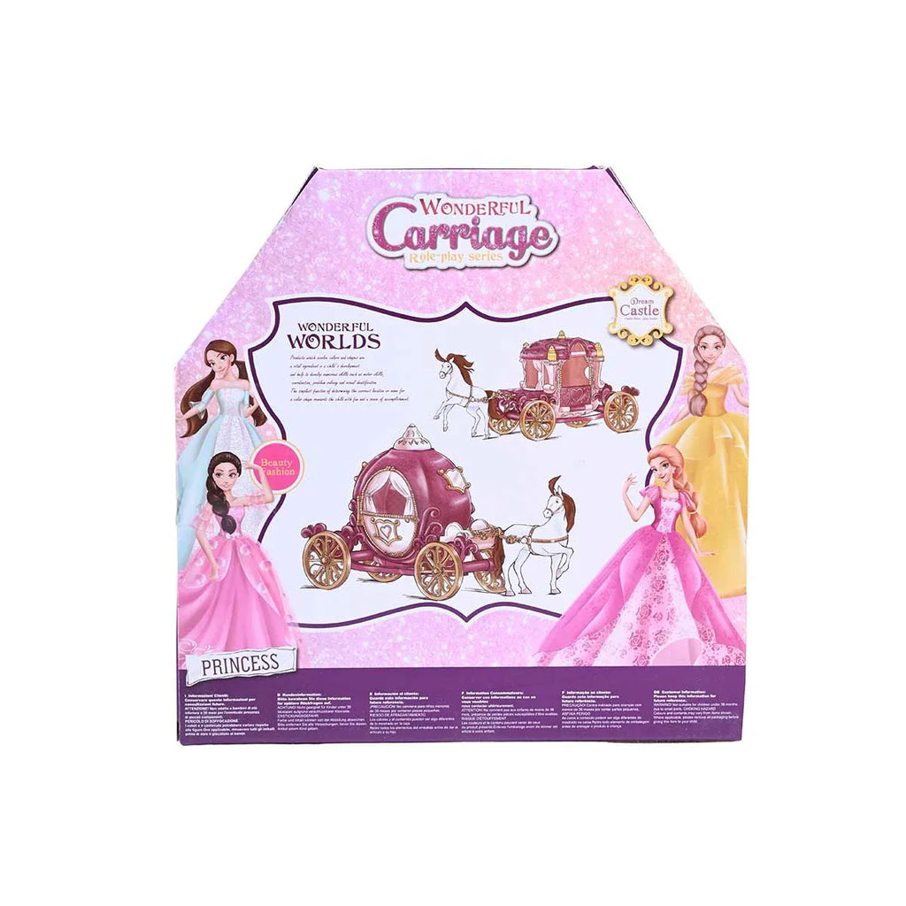 Picture of Princess Wonderful Carriage Role-play Set - Doll, Horse, and Fantasy Vehicle - by Raja Sahib Kids