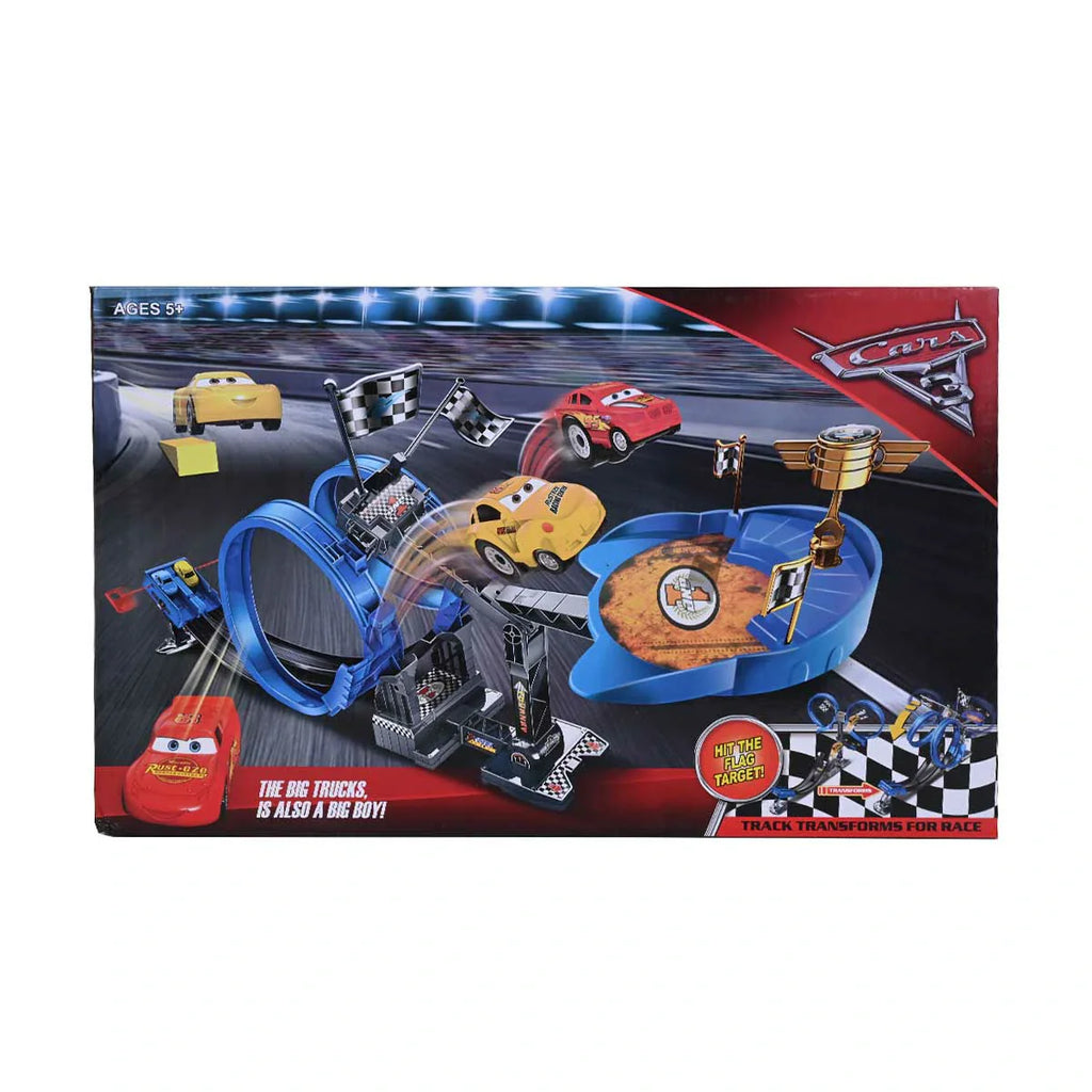 Picture of Track Transforms For Race Cars 3 Track Playset - by Raja Sahib Kids