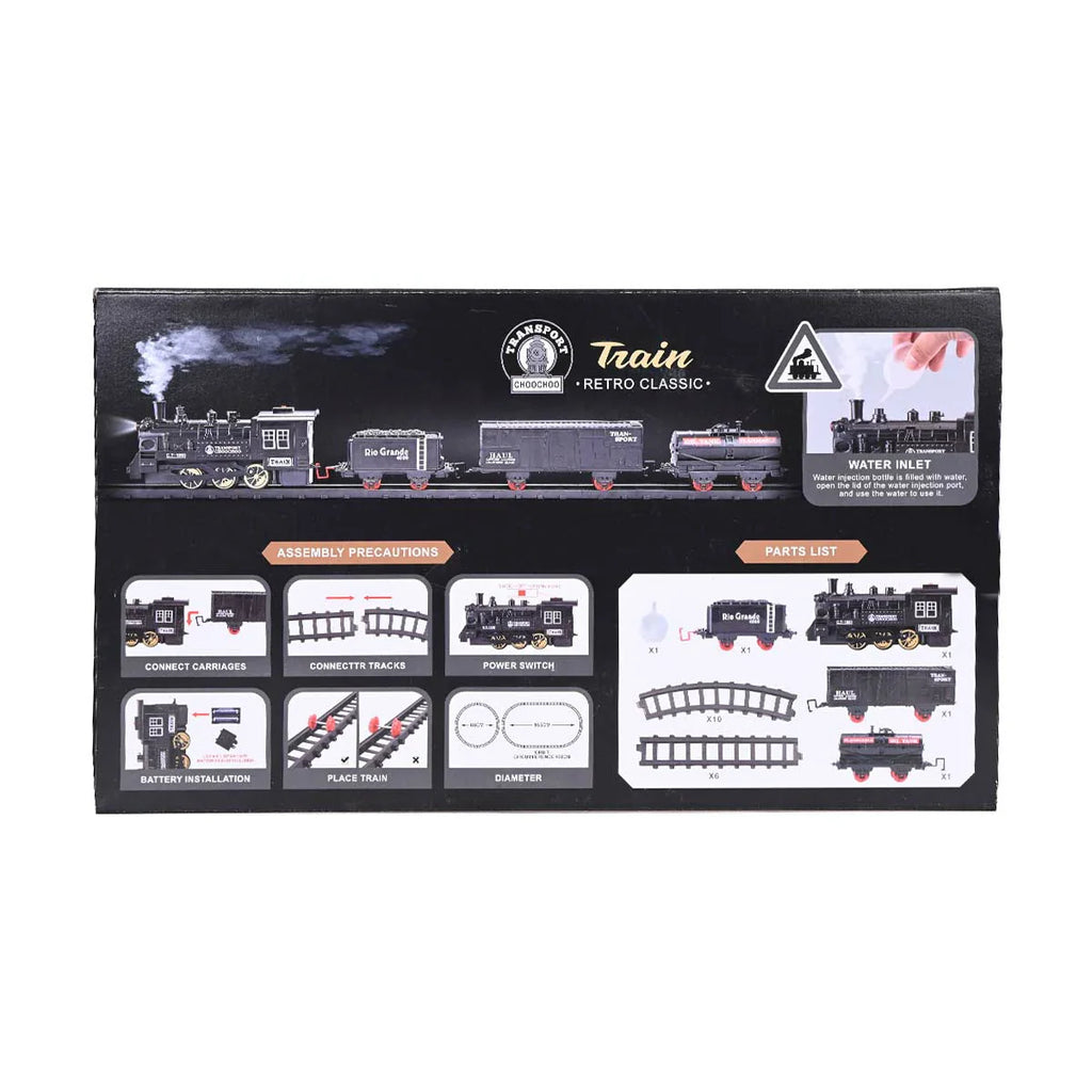 Picture of Electric Train Set With Smoke Light And Sound - by Raja Sahib Kids