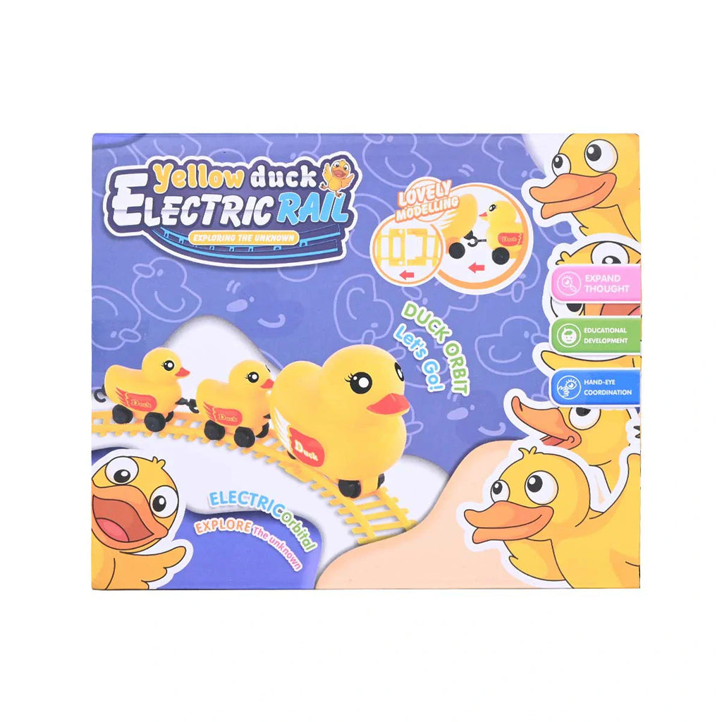 Picture of Yellow Duck Electric Rail Toy For Kids - by Raja Sahib Kids