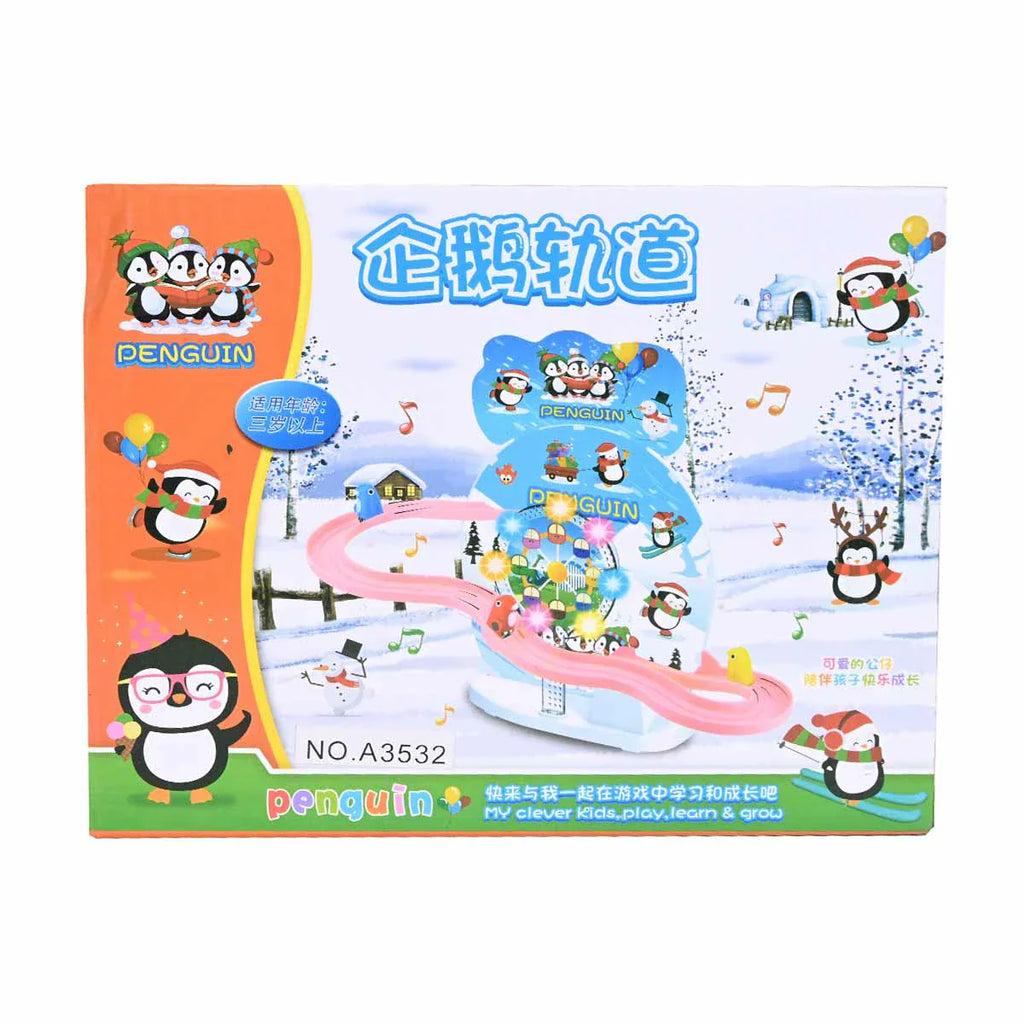 Picture of Musical Penguin Flying Track Toy For Kids - by Raja Sahib Kids