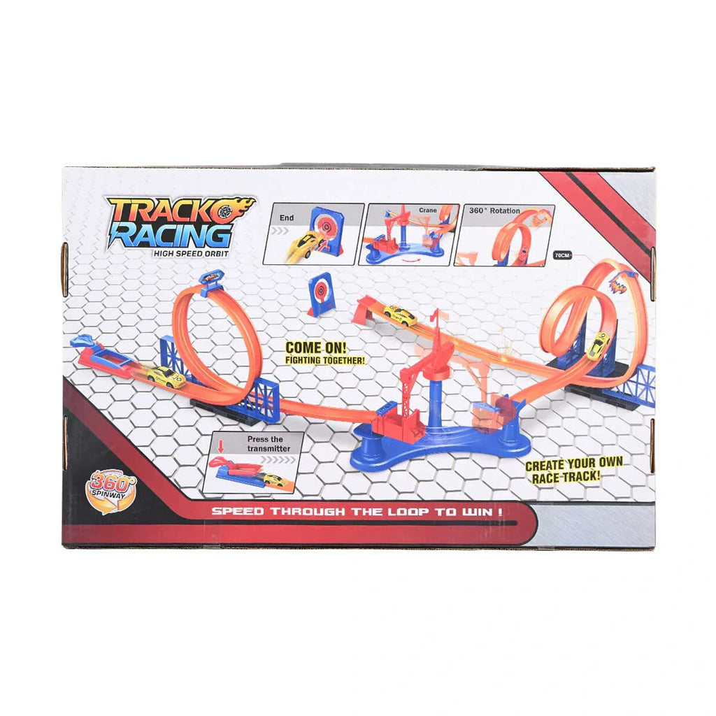 Picture of Track Racing High Speed Orbit Set - 360° Loop Challenge Race Track Set - by Raja Sahib Kids