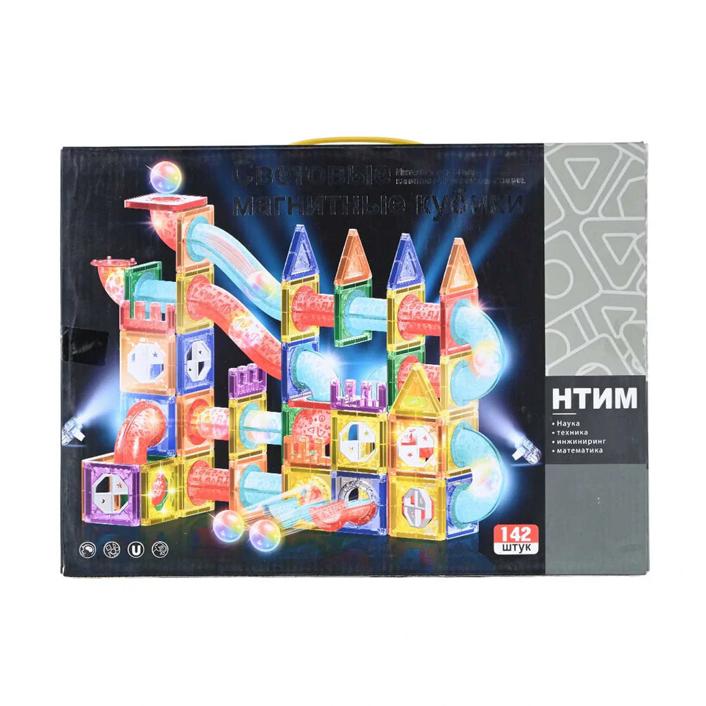 Picture of Luminous Magnetic Blocks Building Set - by Raja Sahib Kids