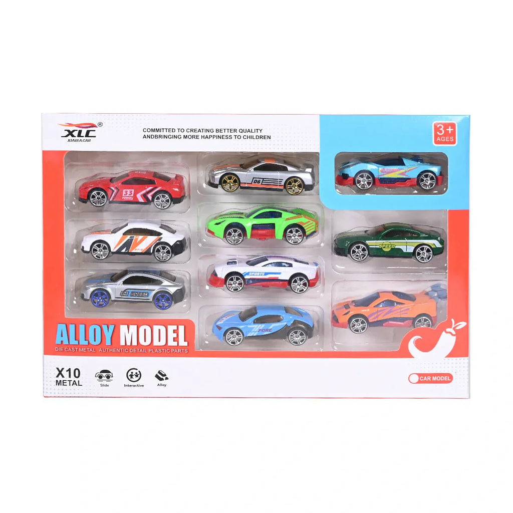 Picture of Die Cast Metal Model Cars 10 Pcs - by Raja Sahib Kids