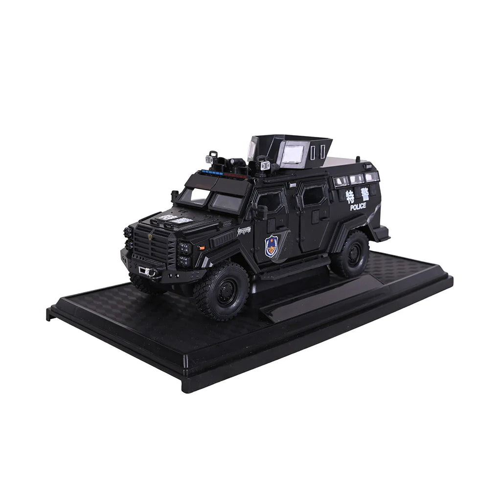 Picture of Die Cast Alloy Model Police Van - Black - by Raja Sahib Kids