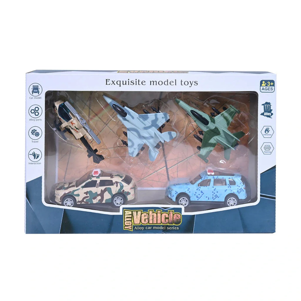 Picture of Air Force And Military Alloy Vehicle Set - by Raja Sahib Kids