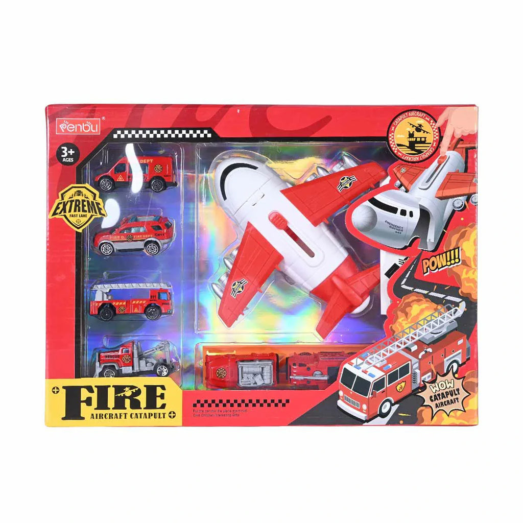 Picture of Fire Fighting Aircraft Catapult Set - by Raja Sahib Kids