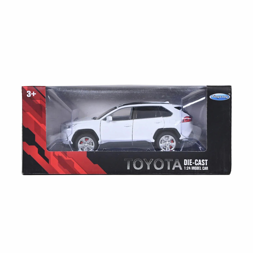 Picture of Toyota Die Cast Model Car - White - by Raja Sahib Kids