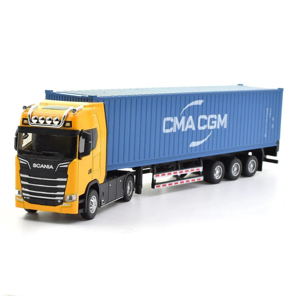 Picture of Scania CMA CGM Container Alloy Model Truck - by Raja Sahib Kids