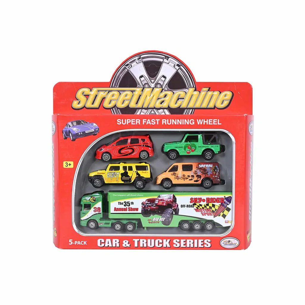 Picture of Street Machine Car & Truck Series 5 Pcs - by Raja Sahib Kids