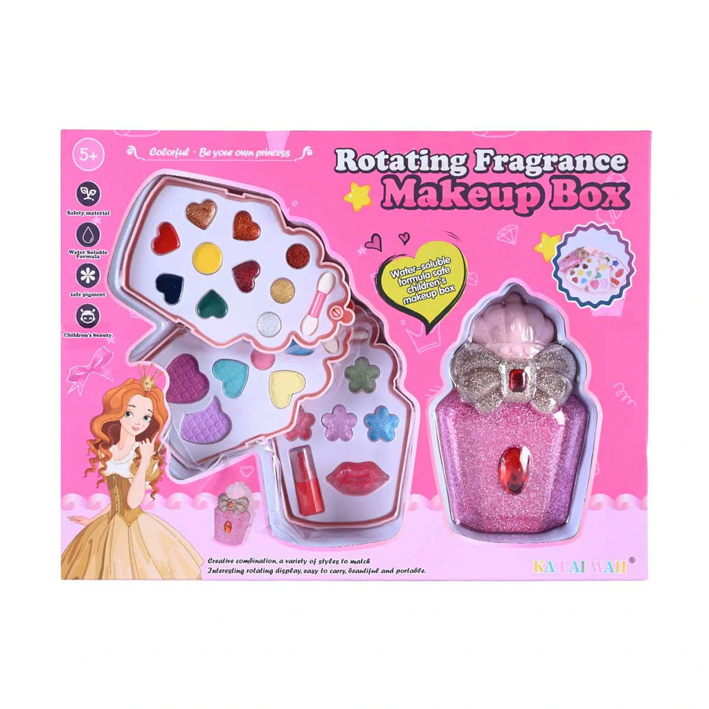 Picture of Colorful - Be Your Own Princess Rotating Fragrance Makeup Box - by Raja Sahib Kids