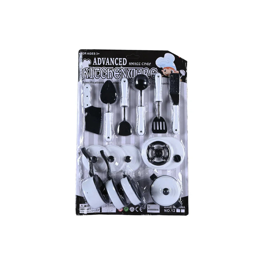 Picture of Advanced Small Chef 12-Piece Toy Kitchen Set - by Raja Sahib Kids