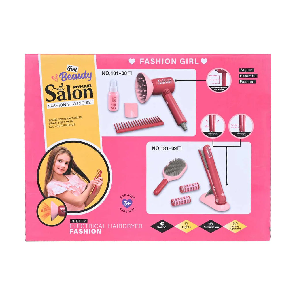 Picture of Hair Salon Fashion Styling Set For Kids - by Raja Sahib Kids