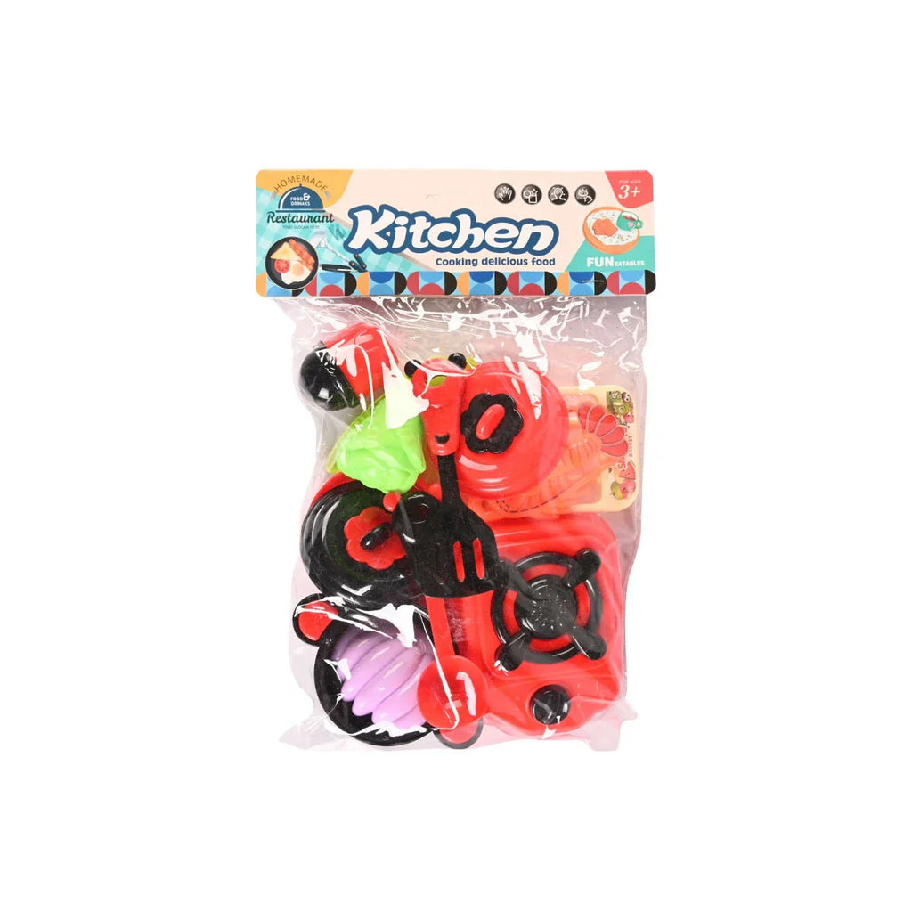 Picture of Kid's Kitchen Cooking Set: Homemade Food Restaurant Fun! - by Raja Sahib Kids