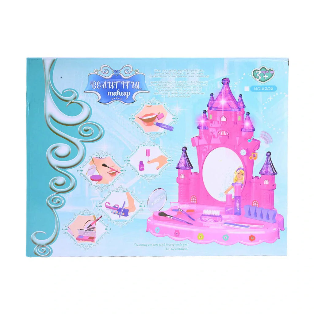 Picture of Beautiful Makeup Princess Castle Vanity Set - by Raja Sahib Kids