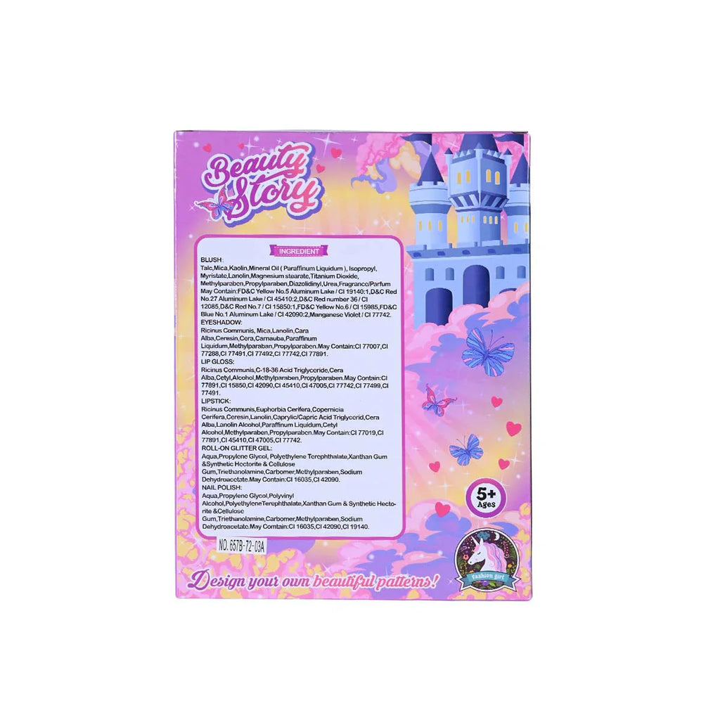 Picture of Kid's Beauty Story Butterfly Makeup Kit - Design Your Own Looks - by Raja Sahib Kids