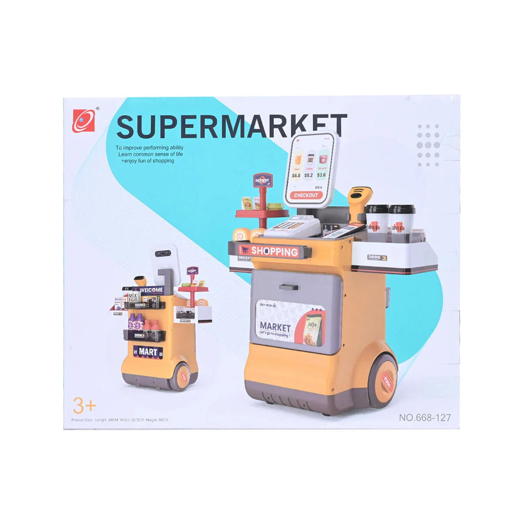 Picture of Kids Super Market, Shopping Mart, Pretend Play Toys With Accessories - by Raja Sahib Kids