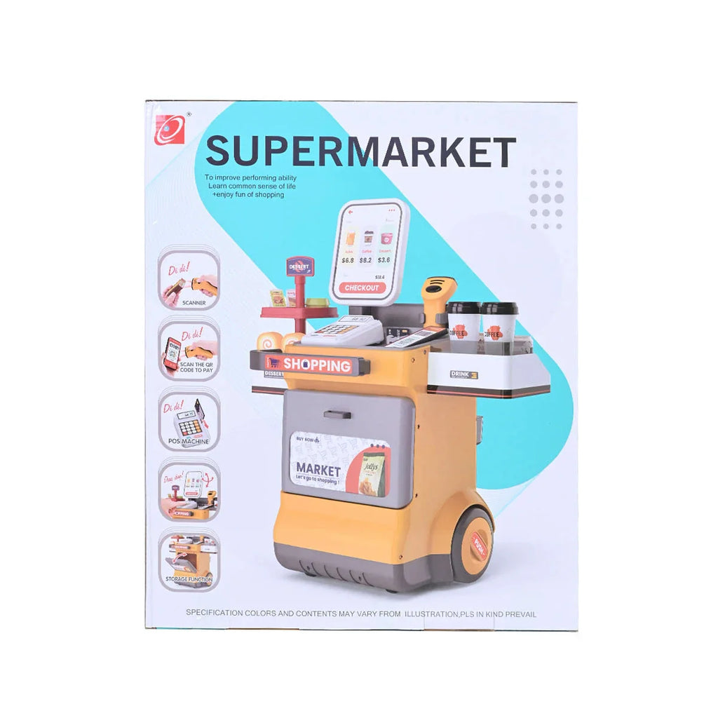 Picture of Kids Super Market, Shopping Mart, Pretend Play Toys With Accessories - by Raja Sahib Kids